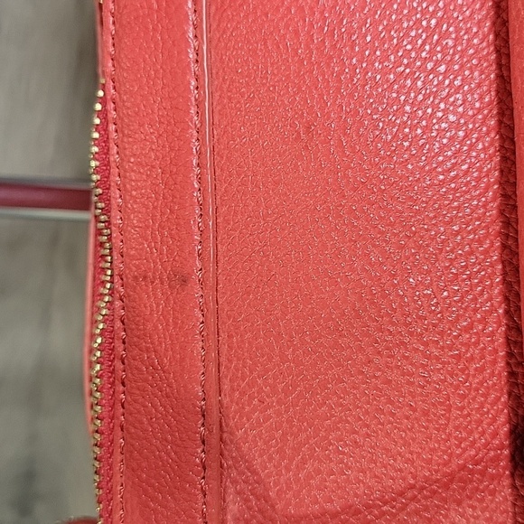 DKNY Red/Orange Leather Handbag - Picture 4 of 16